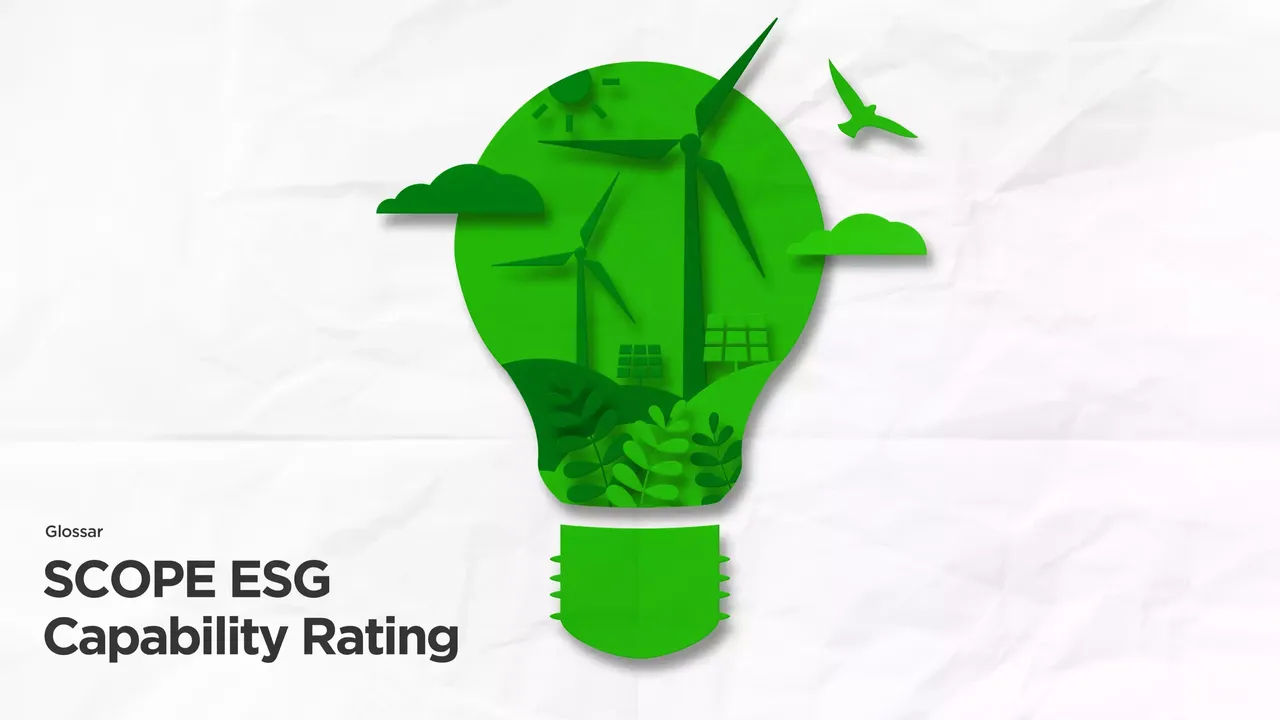 klimaVest: Glossar SCOPE ESG Capability Rating