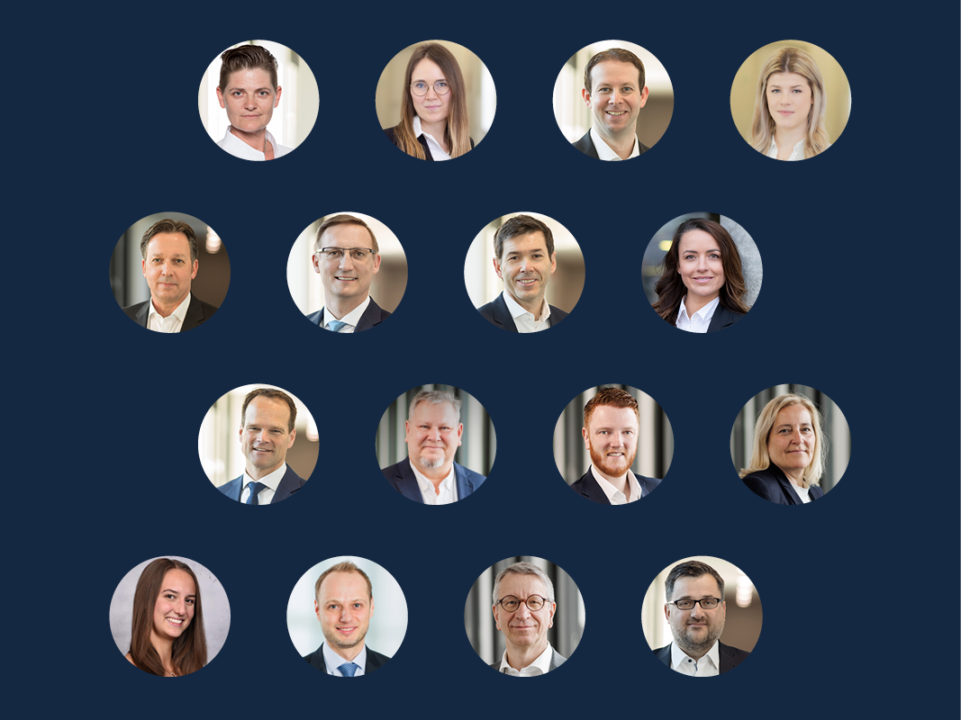 Es wird das Team Team Sales Private and Business Clients der Commerz Real dargestellt.