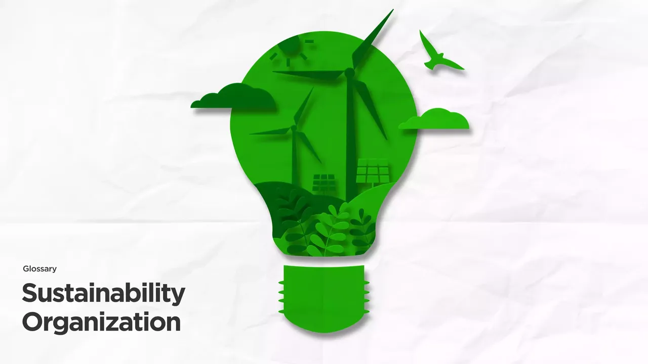 klimaVest: Glossary sustainability organization