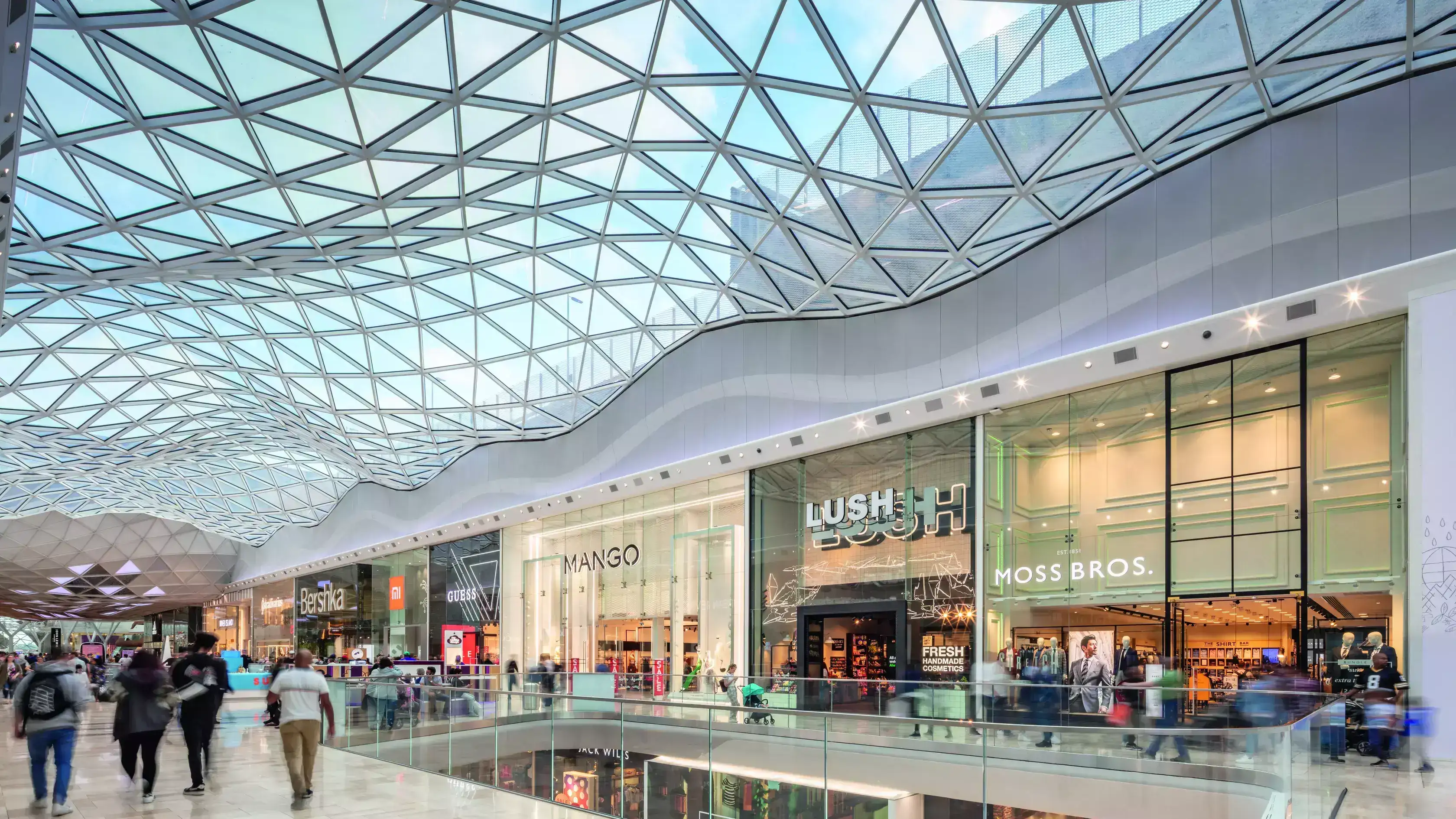 Rental success in the shopping center Westfield London