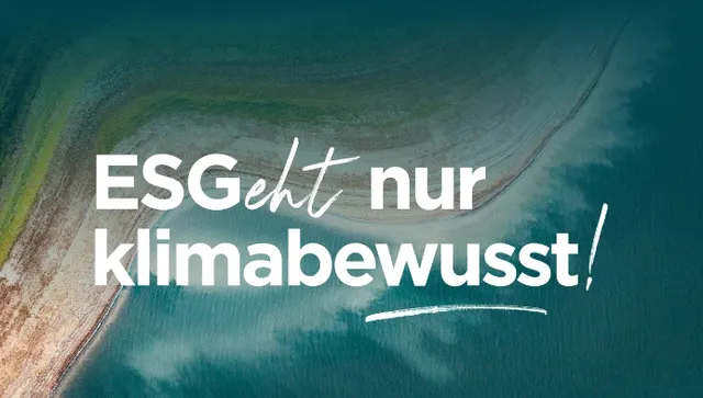 ESGeht nur klimabewusst