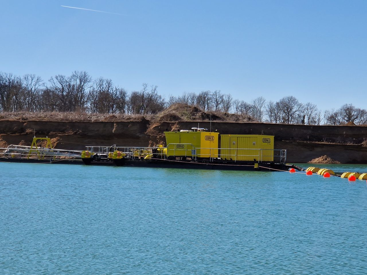 SAS Rohstoffe & Entsorgung  Schwimmsaugbagger