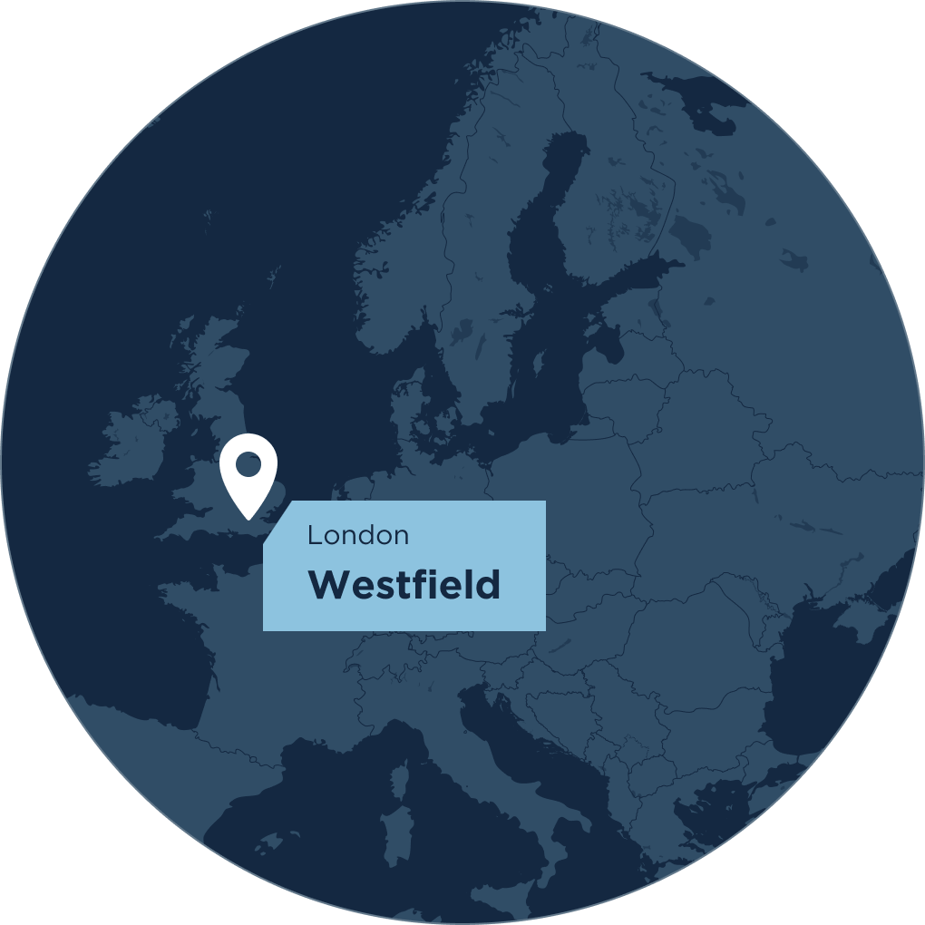 Map von dem Standort der hausInvest Immobilie Westfield in London