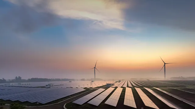 klimaVest Windpark und Solarpark