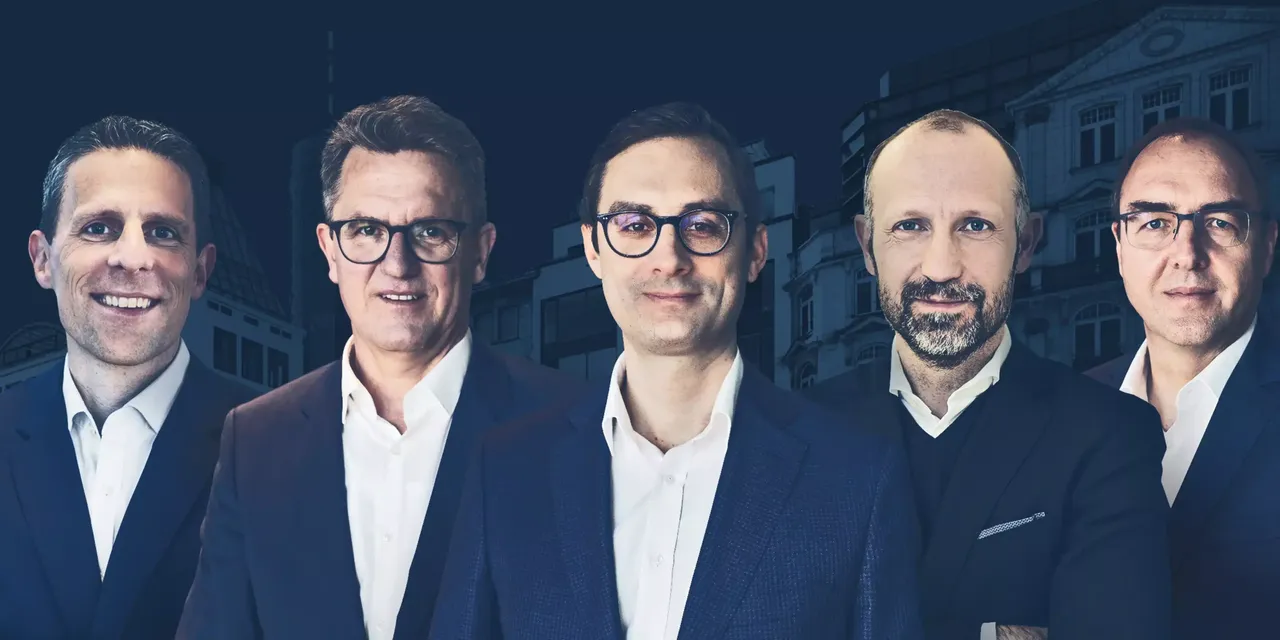 Collage der Geschäftsführung der Commerz Real Investmentgesellschaft, der KVG hinter hausInvest