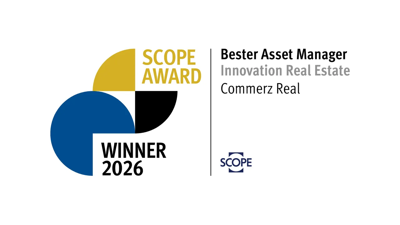 Es wird im Siegelformat das Winnerlogo des Scope Awards 2026 in der Kategorie 